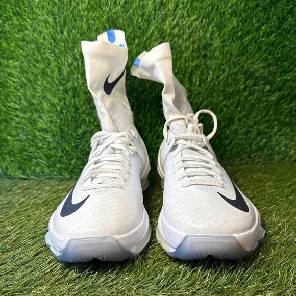 Nike KD 8 Elite High Home White Blue Durant - Picture 5 of 8